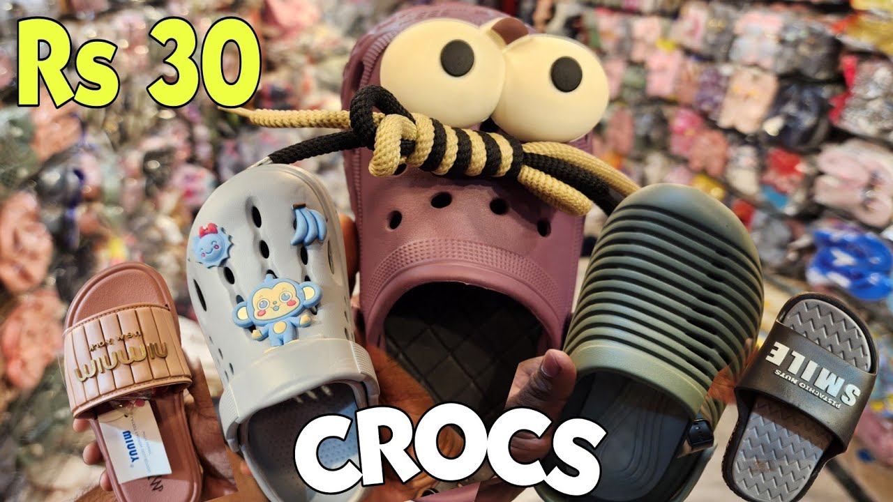 Biggest Plastic Shoe Importer in Kolkata | CROCS Wholesaler