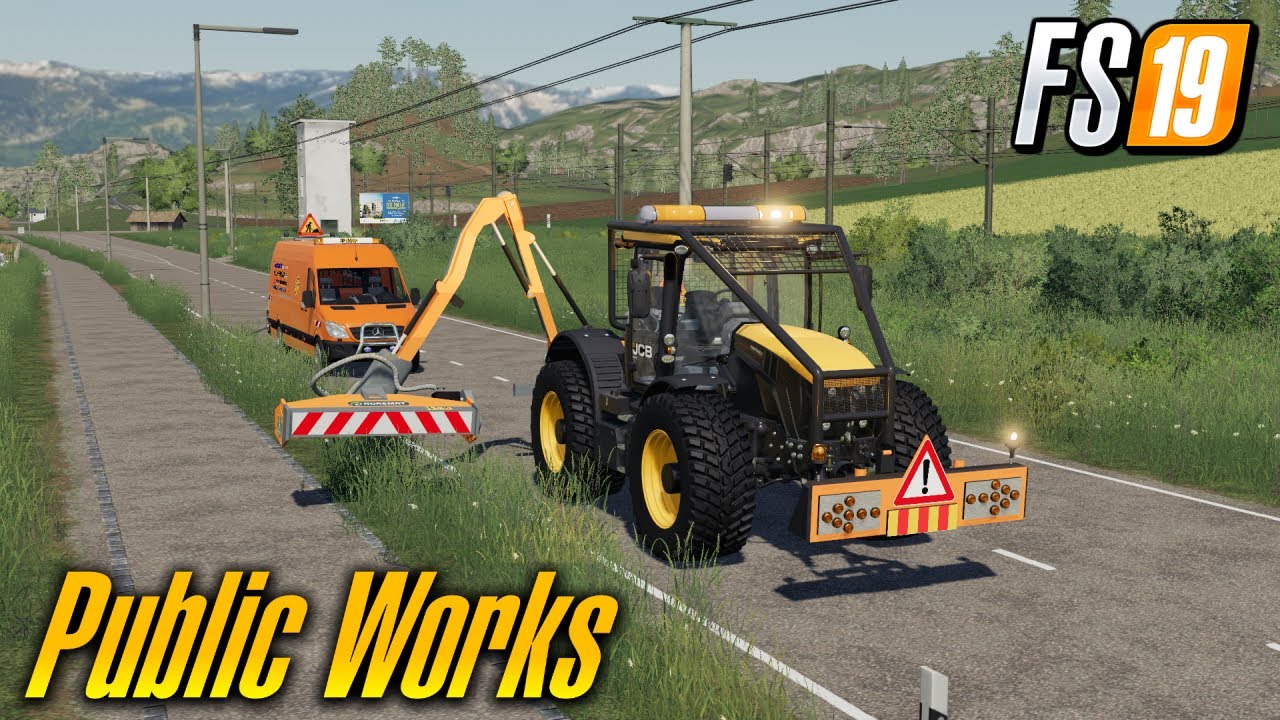 FS19 NEW MODS 🚧 MUNICIPAL WORKS 🚧 FS19 FELSBRUNN EDIT TP MAP FARMING SIMULATOR 19