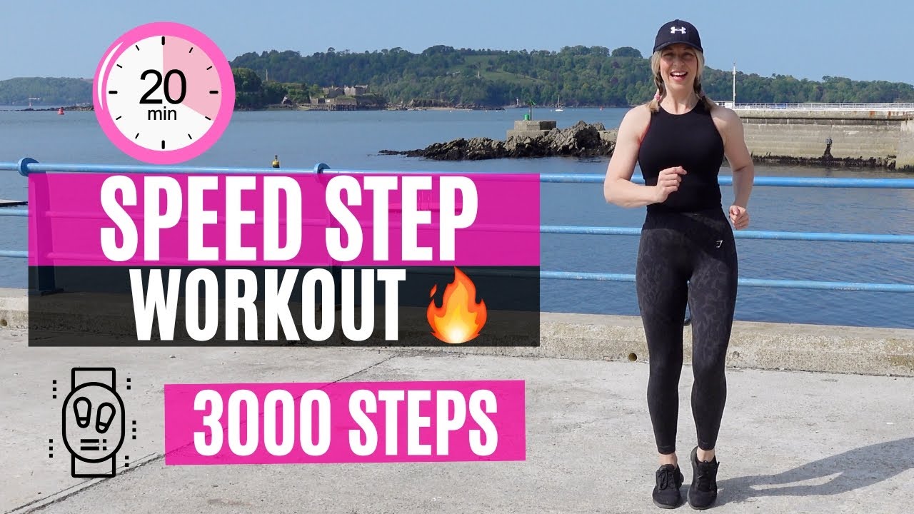 3000 Speed Steps in 20 minutes! 🔥 | Upbeat Speed Walking Workout to leave you energized!
