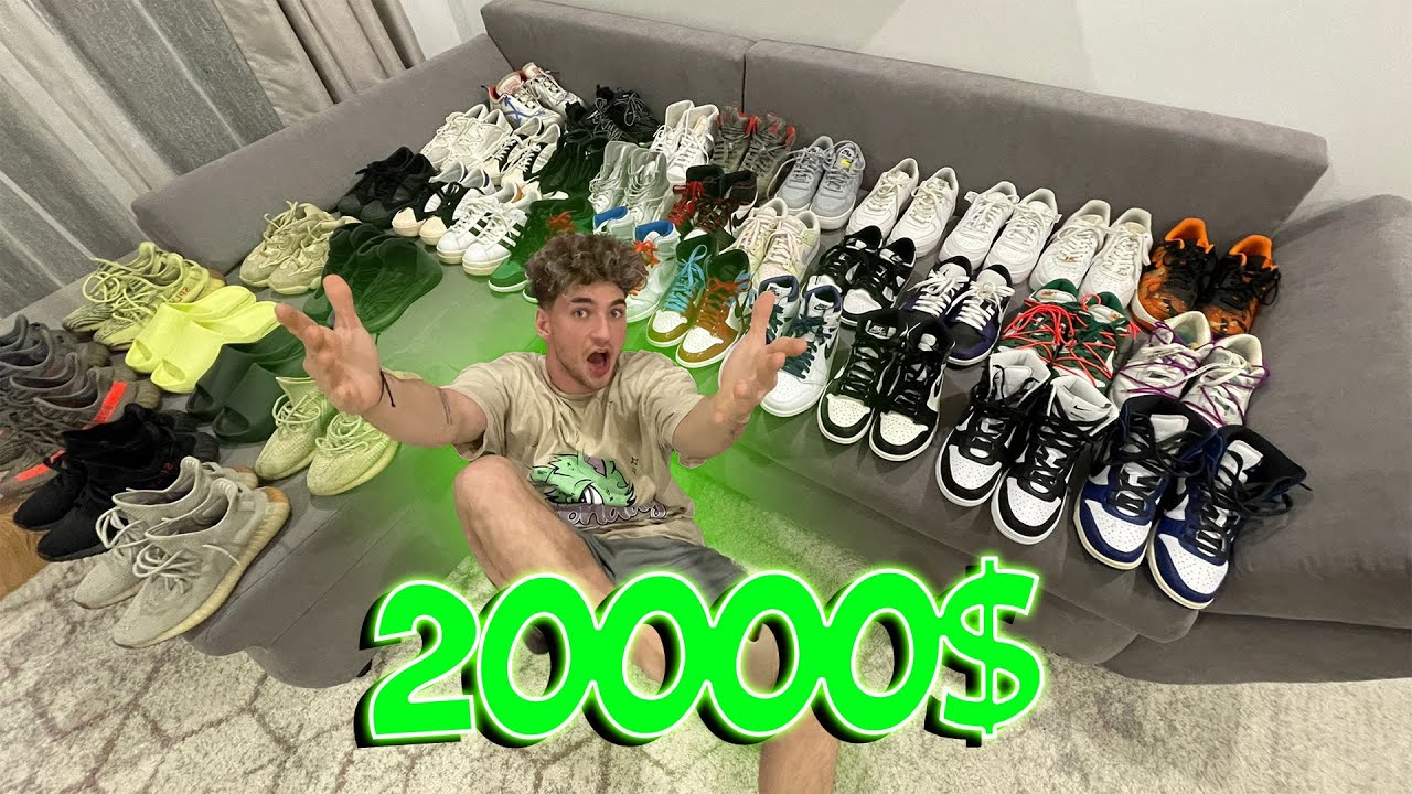 COLECTIA MEA de ADIDASI de 20.000 EURO!!