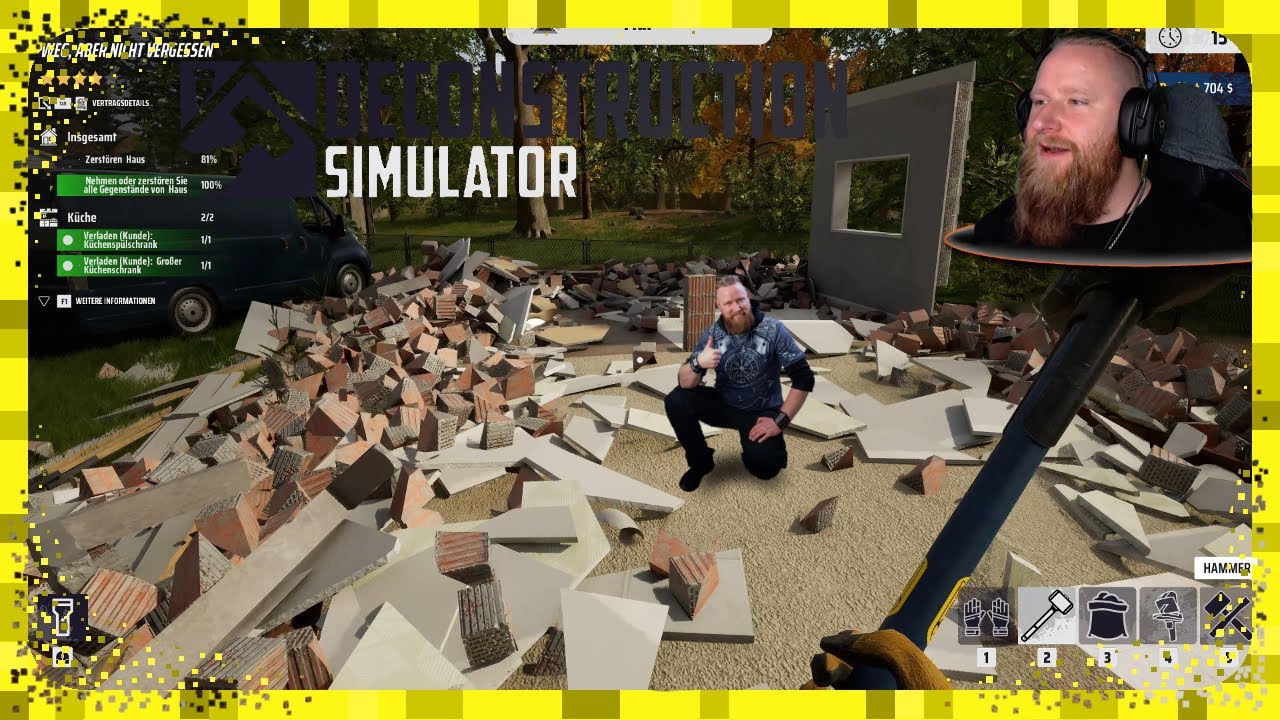 🔨 DECONSTRUCTION SIMULATOR 🔨 ╠ Let&acute;s play ╣ #5 ╠ Losossos 1 Haus 0