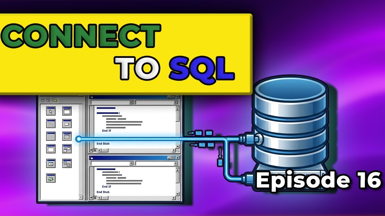 SQL Server Connection: Connect & Count Rows | Visual Basic Tutorial #16