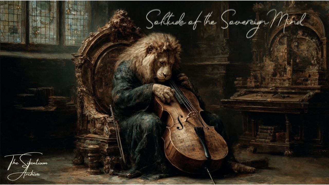 Solitude of the Sovereign Mind &mdash; Dark Neoclassical