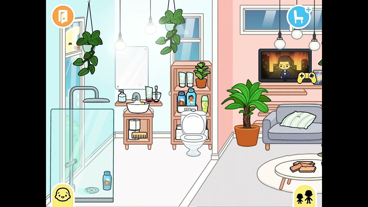 Toca Boca tiny house ideas /free