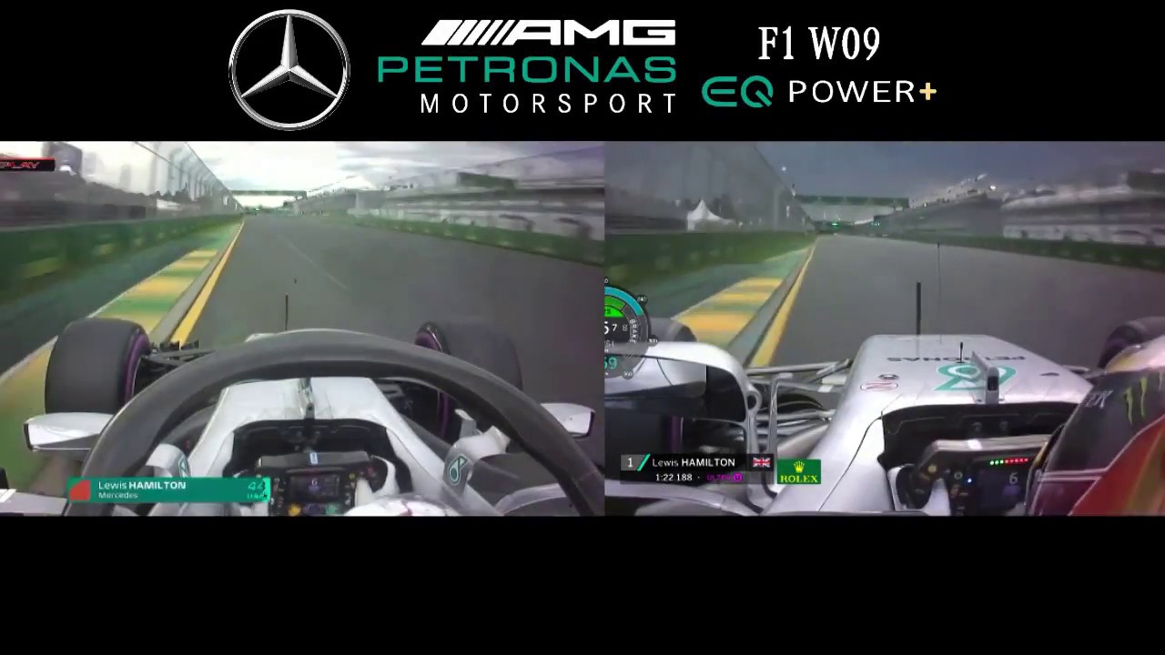 Mercedes AMG F1 W09 EQ Power+ vs W08