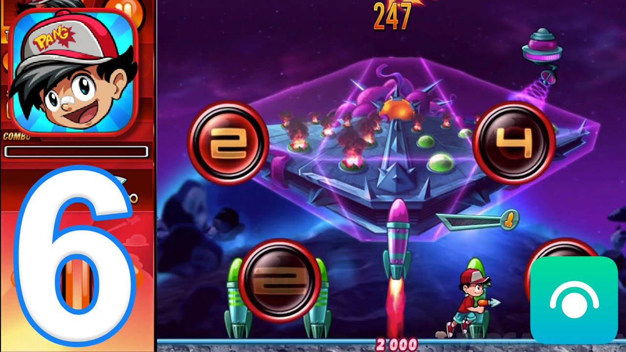 Pang Adventures - Gameplay Walkthrough Part 6 - Asteroid P4N6: Days 1-15, Final Boss, Ending (iOS)