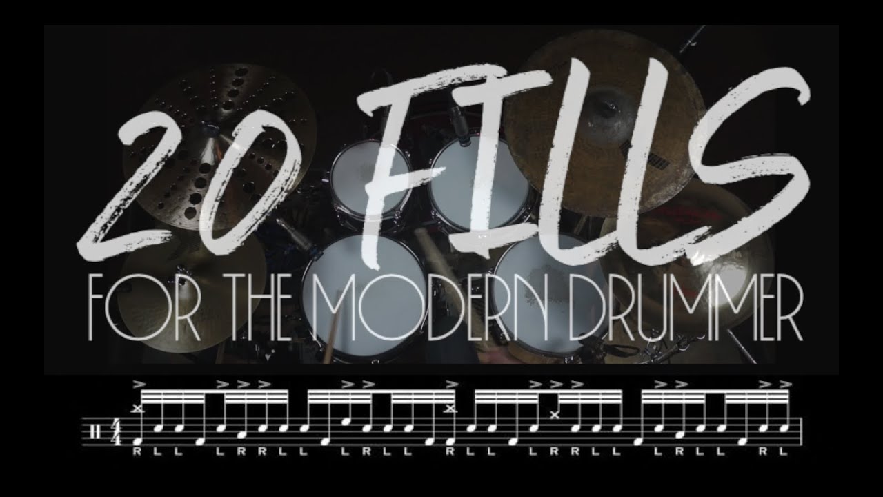 FILL 7 | 20 FILLS For The Modern Drummer | By Daniele Atzori