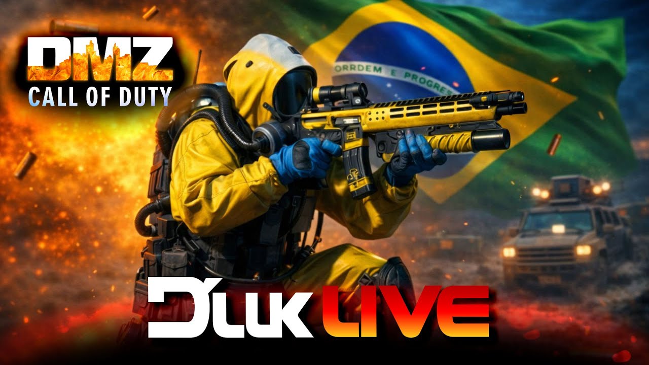 🟢 LIVE ON 🎮 DMZ o início. Contratos, Melhorias e Missões 💀 Call Of Duty 🇧🇷 DLuk Live (PS5) 🦉