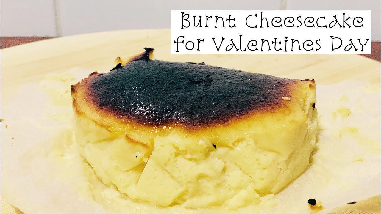Burnt Cheesecake | Baking Time | Twins Korner Channel | Valentines Day