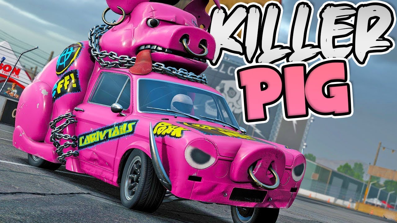 Is This The WEIRDEST Car In Wreckfest? KILLER PIG! - Wreckfest