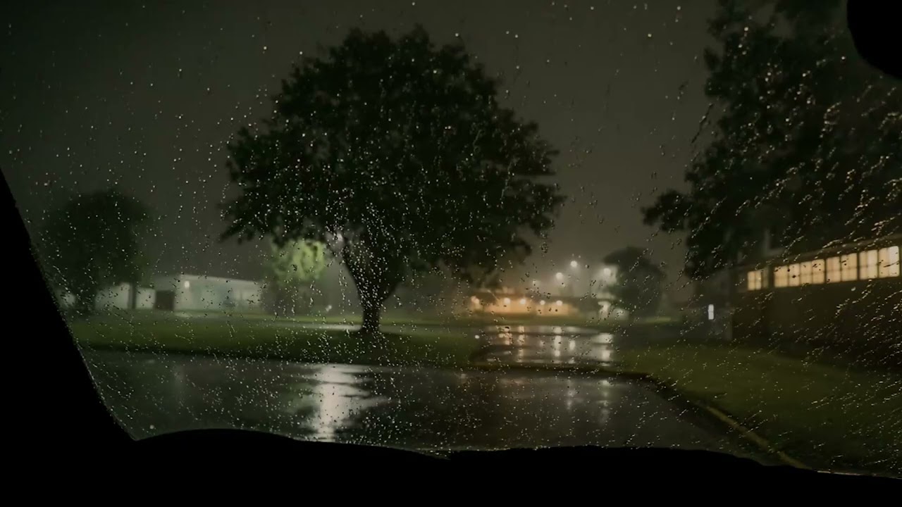 Deep Sleep Rain on Car Window - Fall Asleep in Minutes, Beat Anxiety, Soothing Sounds for Stress