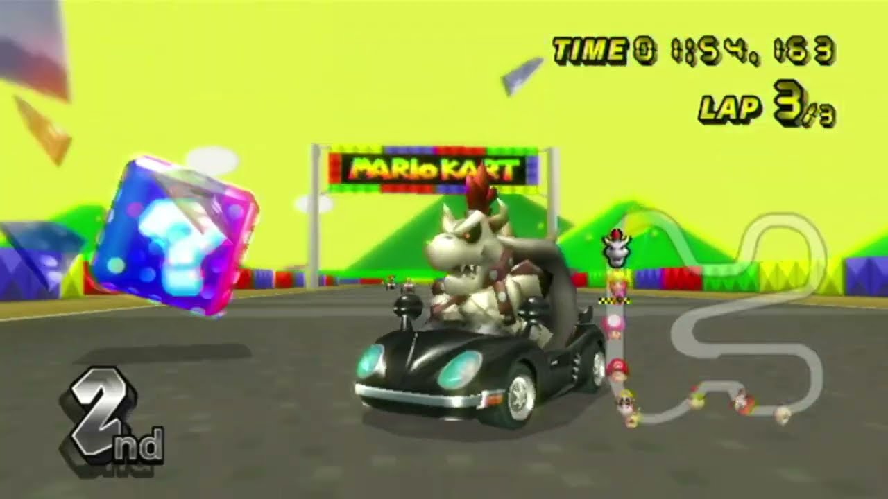 Mario Kart Wii - Dry Bowser, Honeycoupe