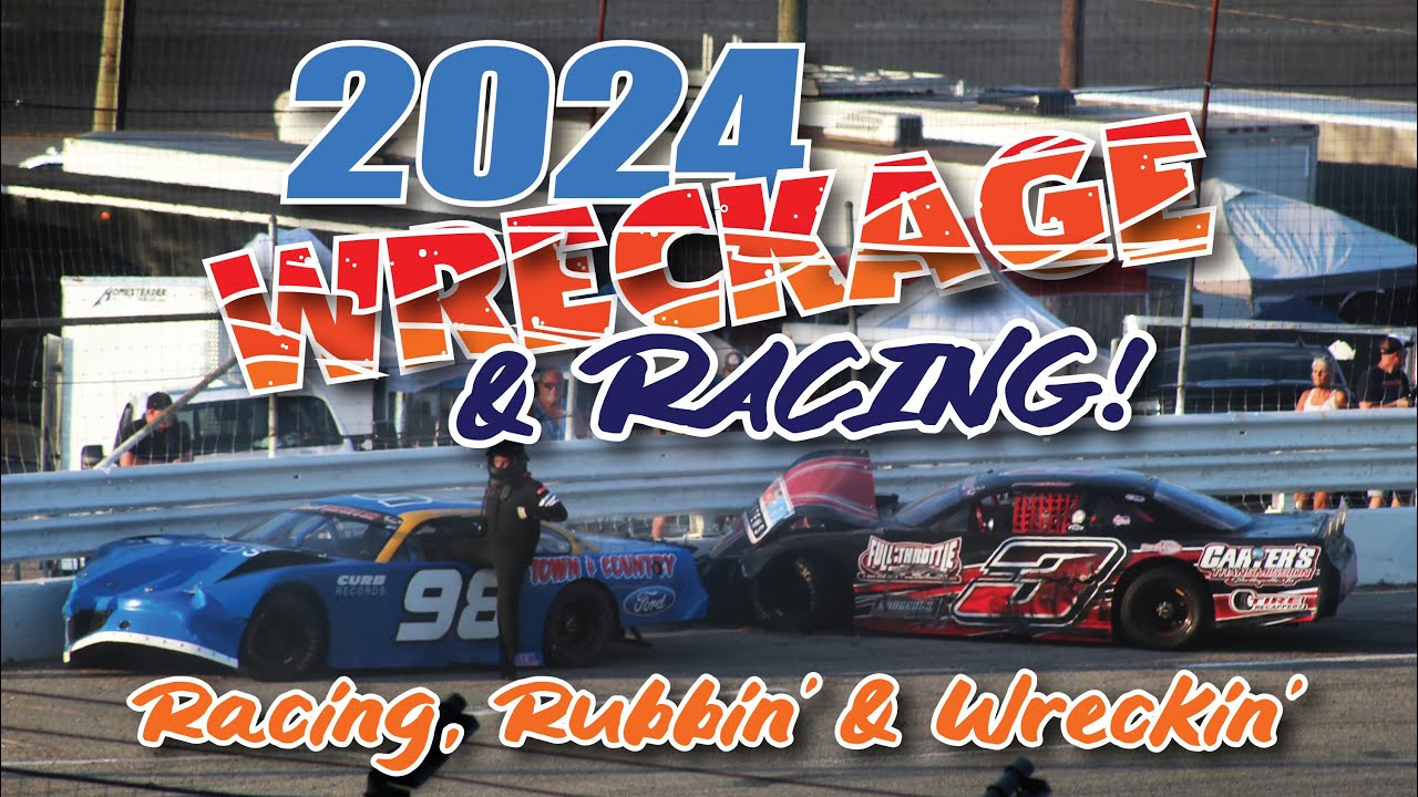 Best of: 2024 Wreckage & Racing! Crash & Close Racing Compilation