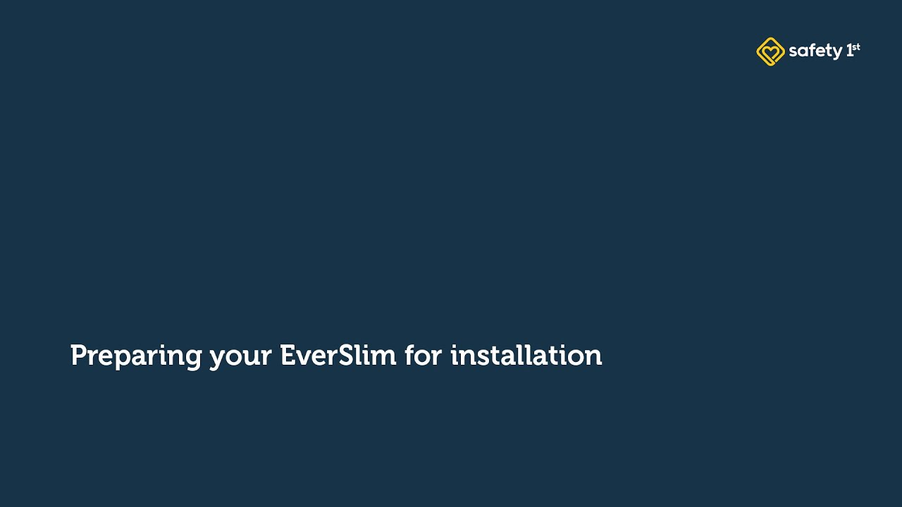 Safety 1st Canada | EverSlim Convertible Car Seat | How to Install