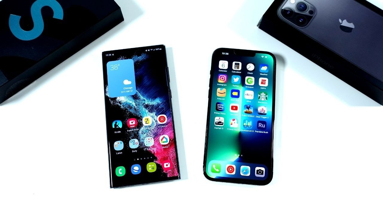Galaxy S22 Ultra vs iPhone 13 Pro Max - Which to choose?