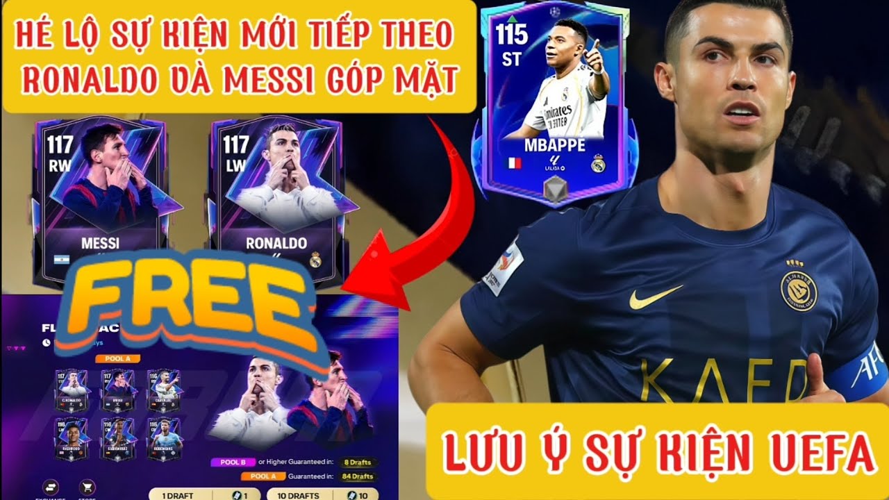 HÉ LỘ SỰ KIỆN MỚI TIẾP THEO - RONALDO VÀ MESSI OVER 117 GÓP MẶT | LƯU Ý SỰ KIỆN UEFA | FC MOBILE 26