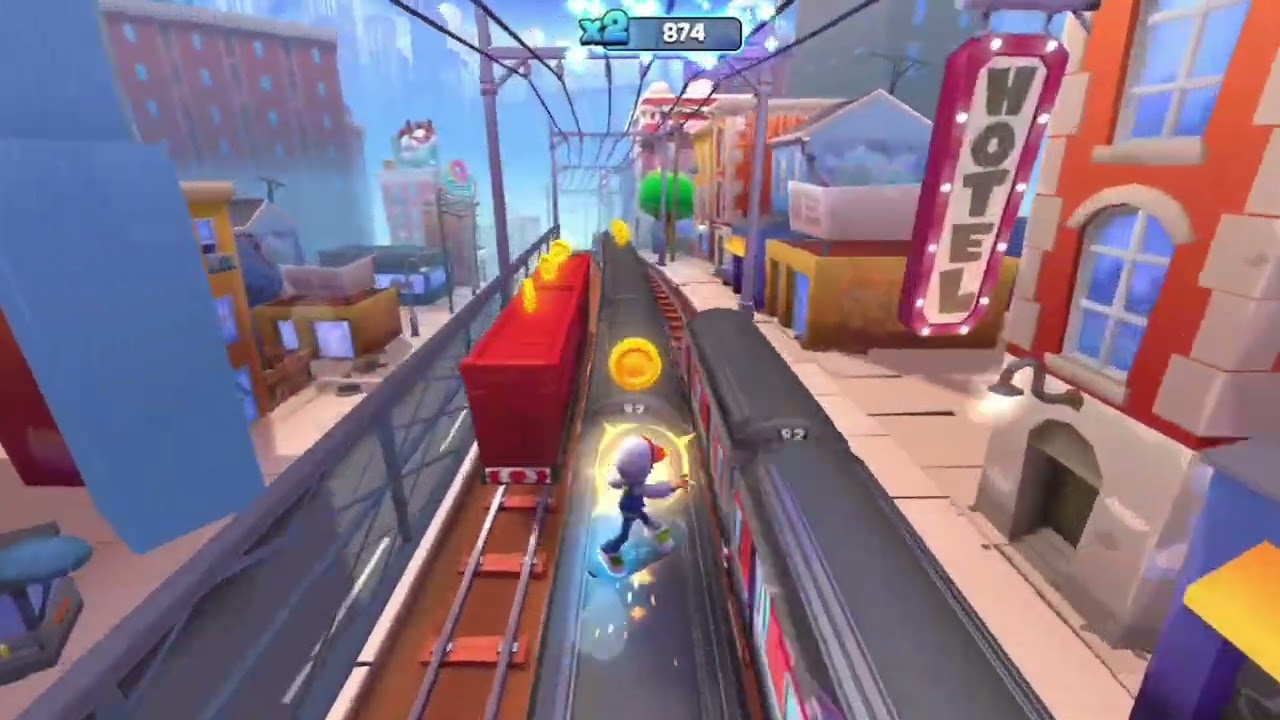Subway surfers city gameplay | subway surfers city