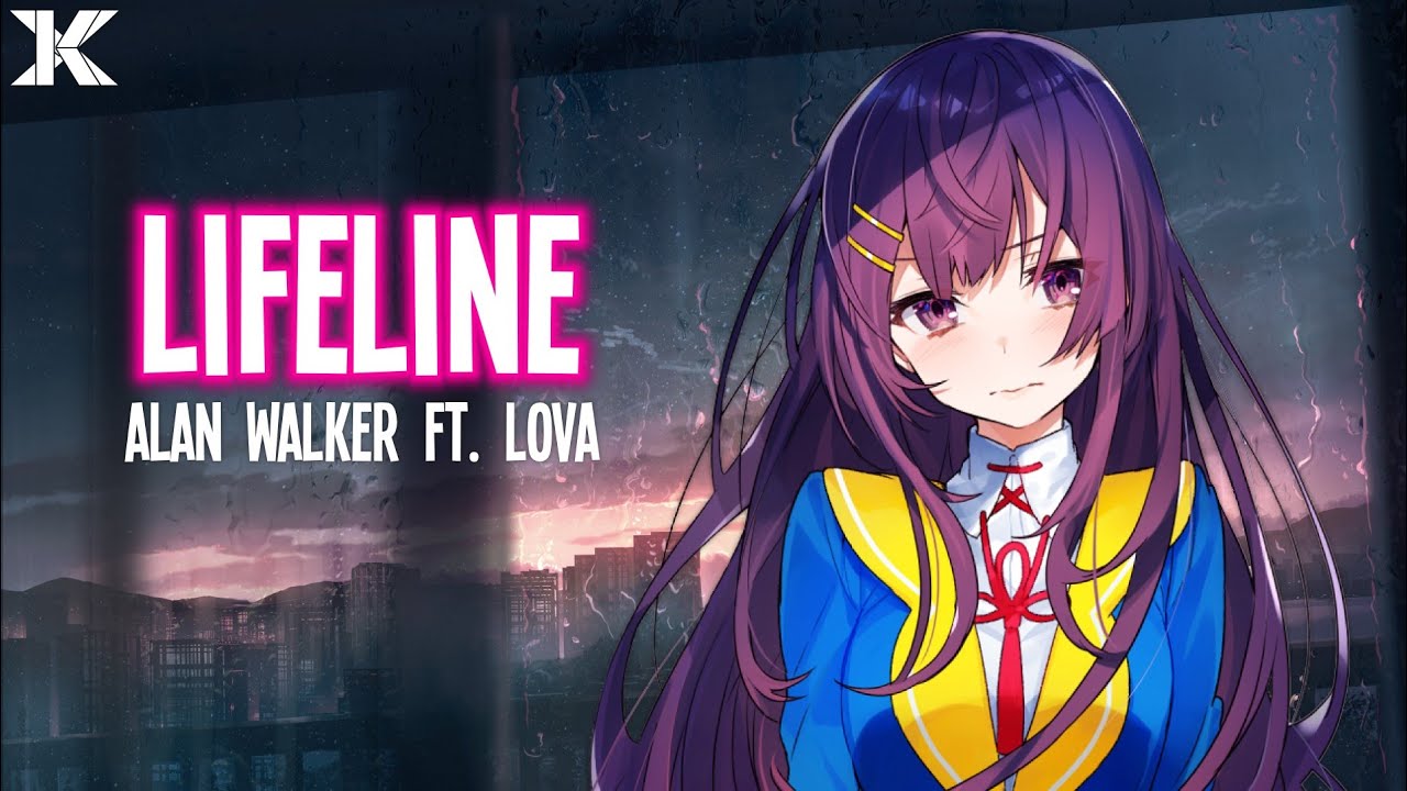 Nightcore - Lifeline (Lyrics) by Alan Walker feat. LOVA