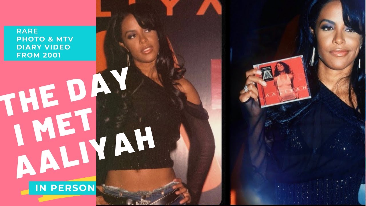 THE DAY I MET AALIYAH AT FYE STORE IN 2001(footage from Aaliyah: MTV Diary, Autograph, & RARE photo)