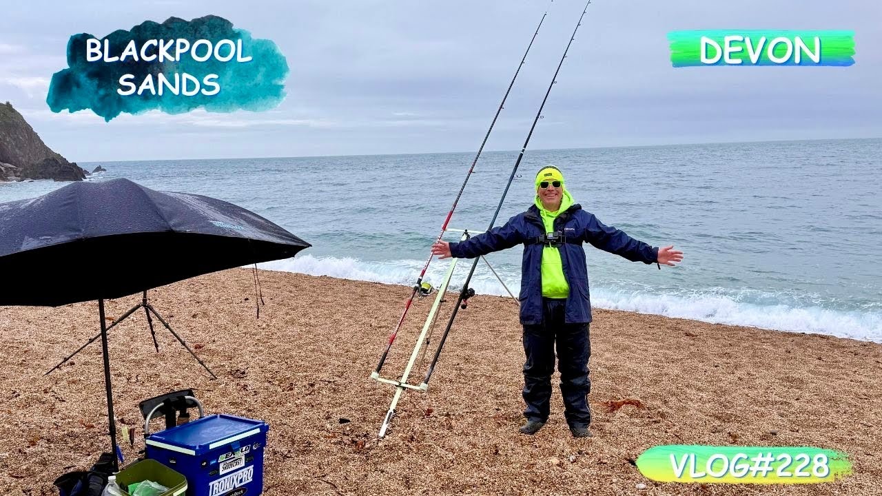 Sea Fishing Uk | Blackpool Sands Beach Devon | vlog#228