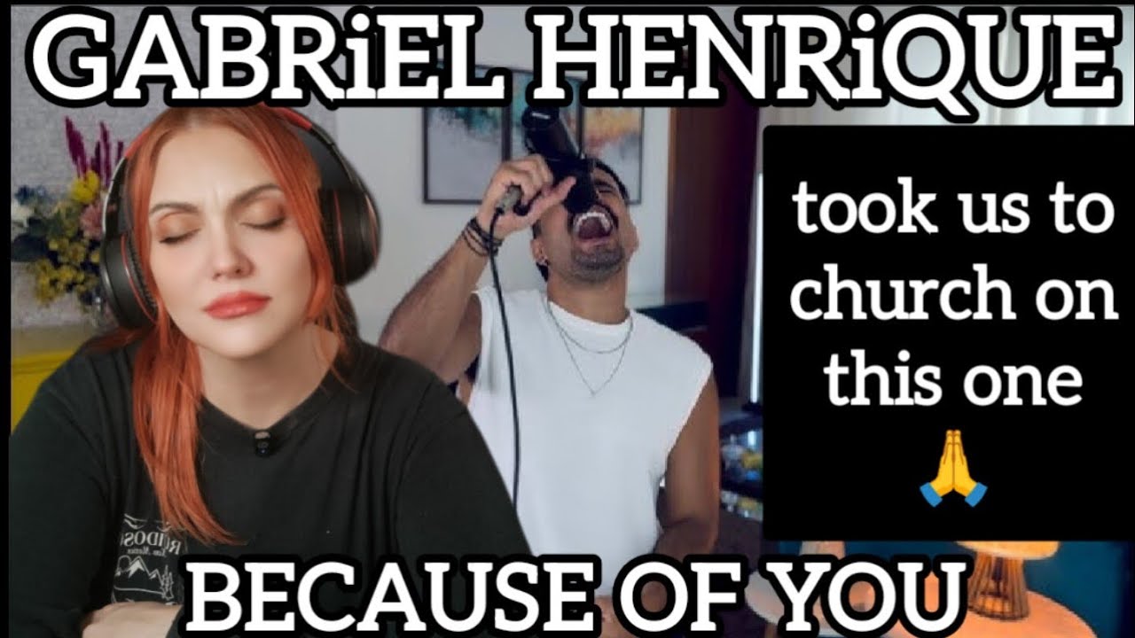 🚨GABRiEL HENRiQUE - BECAUSE OF YOU🚨 REACTiON @GabrielHenriqueMusic 