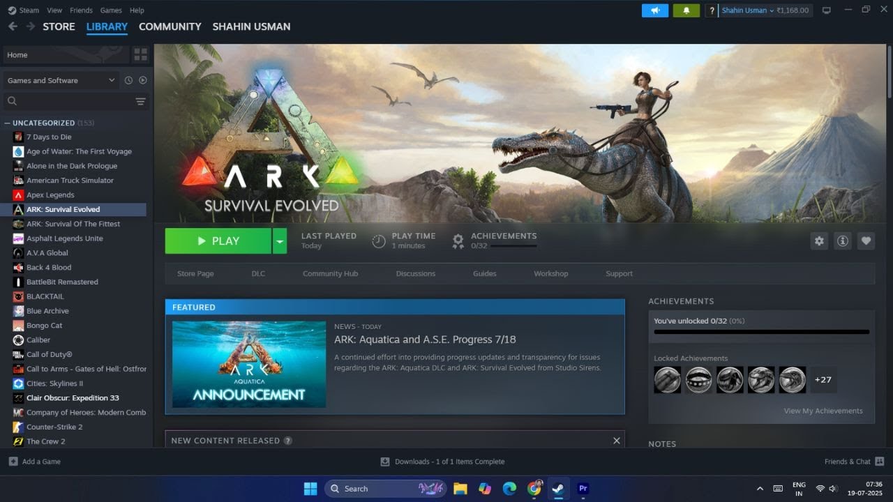 How to Fix ARK Survival Evolved ARK Aquatica Not Launching,Crashing,Freezing,Black Screen On PC