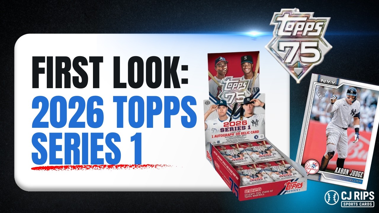 First Look! 2026 Topps Series 1 Hobby Box