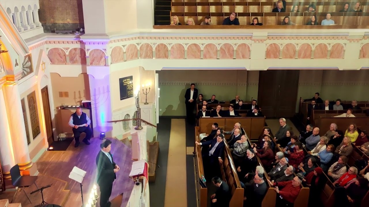17th Convention Gala: Hemi Levison (Berlin) Sings Lewandowski's Adonai Malach