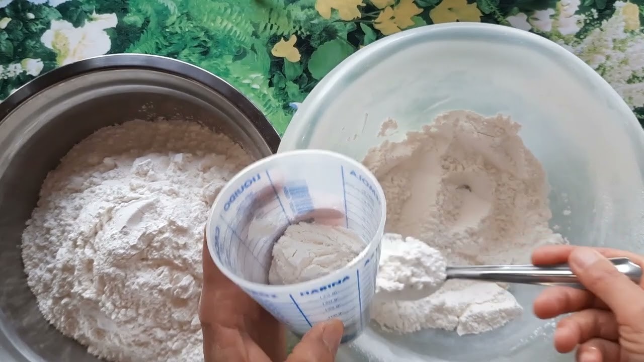 Harina Leudante DIFERENTE, Cómo CONVERTIR la Harina 0000 en PREPARADA con Polvo de HORNEAR en casa