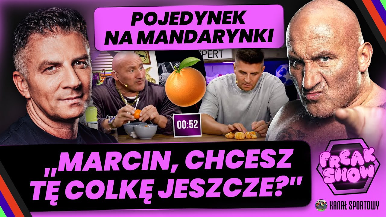 NAJMAN I BOREK WE FREAK SHOW: ANEGDOTY, KULISY WALK, POJEDYNEK NA MANDARYNKI, COLKA DOSTARCZONA