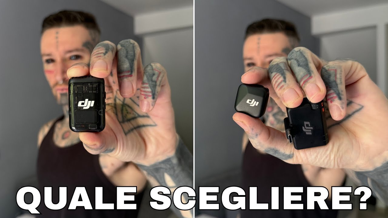 DJI Mic Mini vs Mic 2 (senza RX): Prova completa