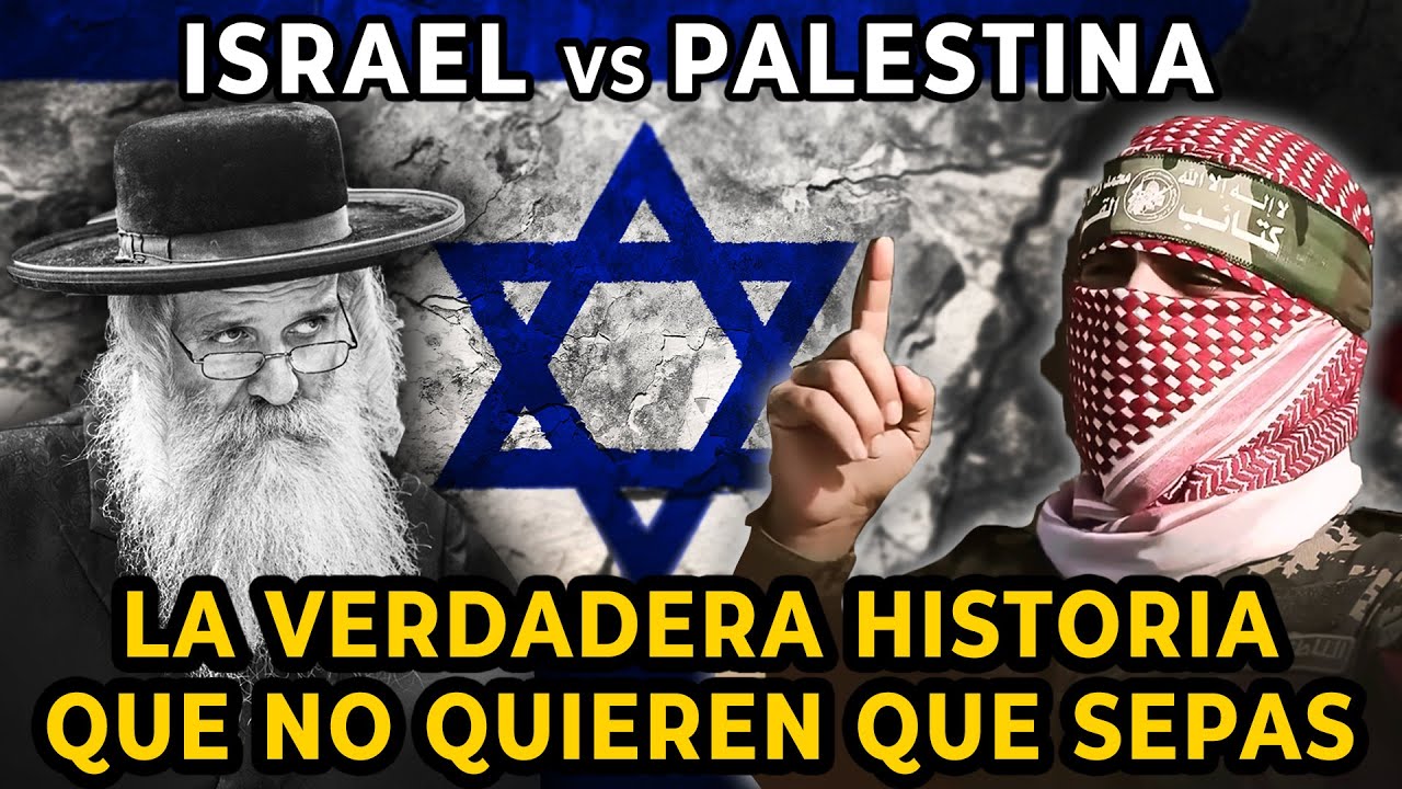 ✅ El VERDADERO ORIGEN del CONFLICTO entre ISRAEL y PALESTINA que LA HISTORIA ESCONDE 😱