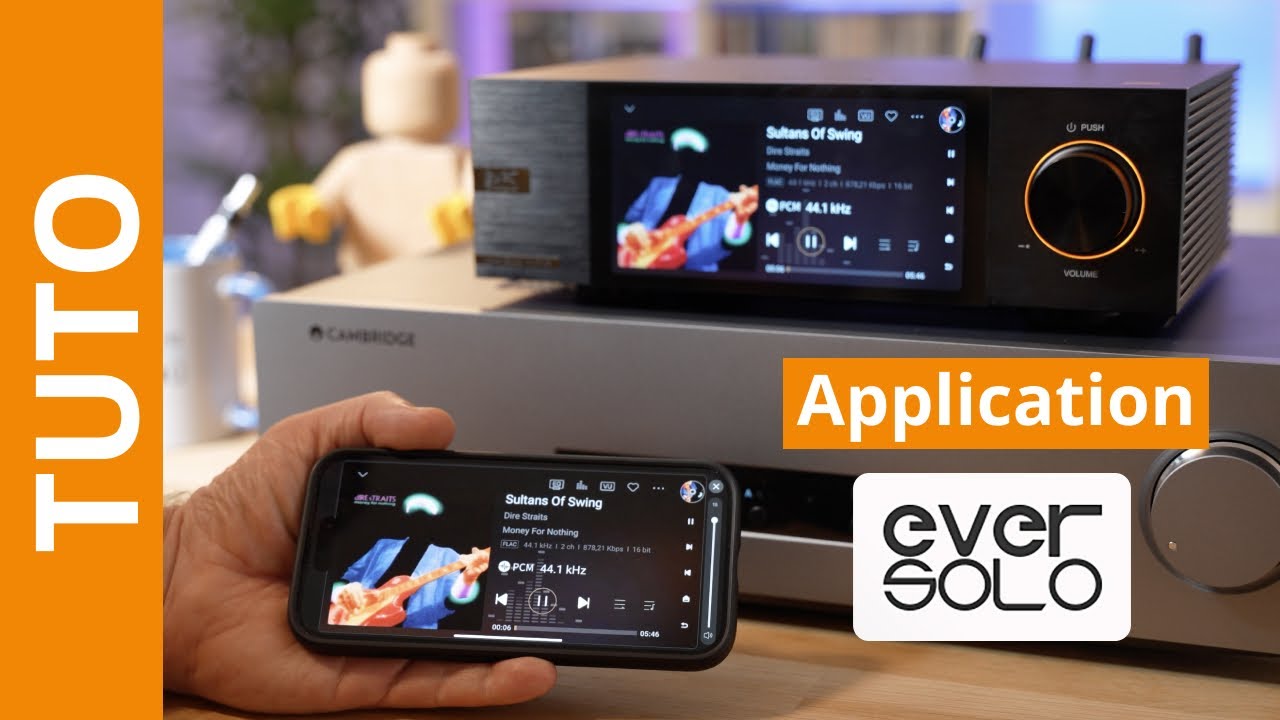 EverSolo Control : Test de l’appli et interface tactile pour lecteur HiFi DMP-A6, A8 et A10