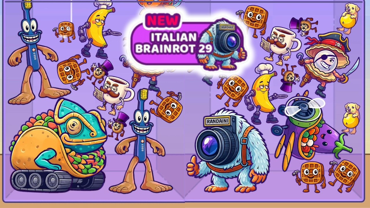 Merge Fellas Italian Brainrot 29 | NEW UPDATE – Max Level Gameplay