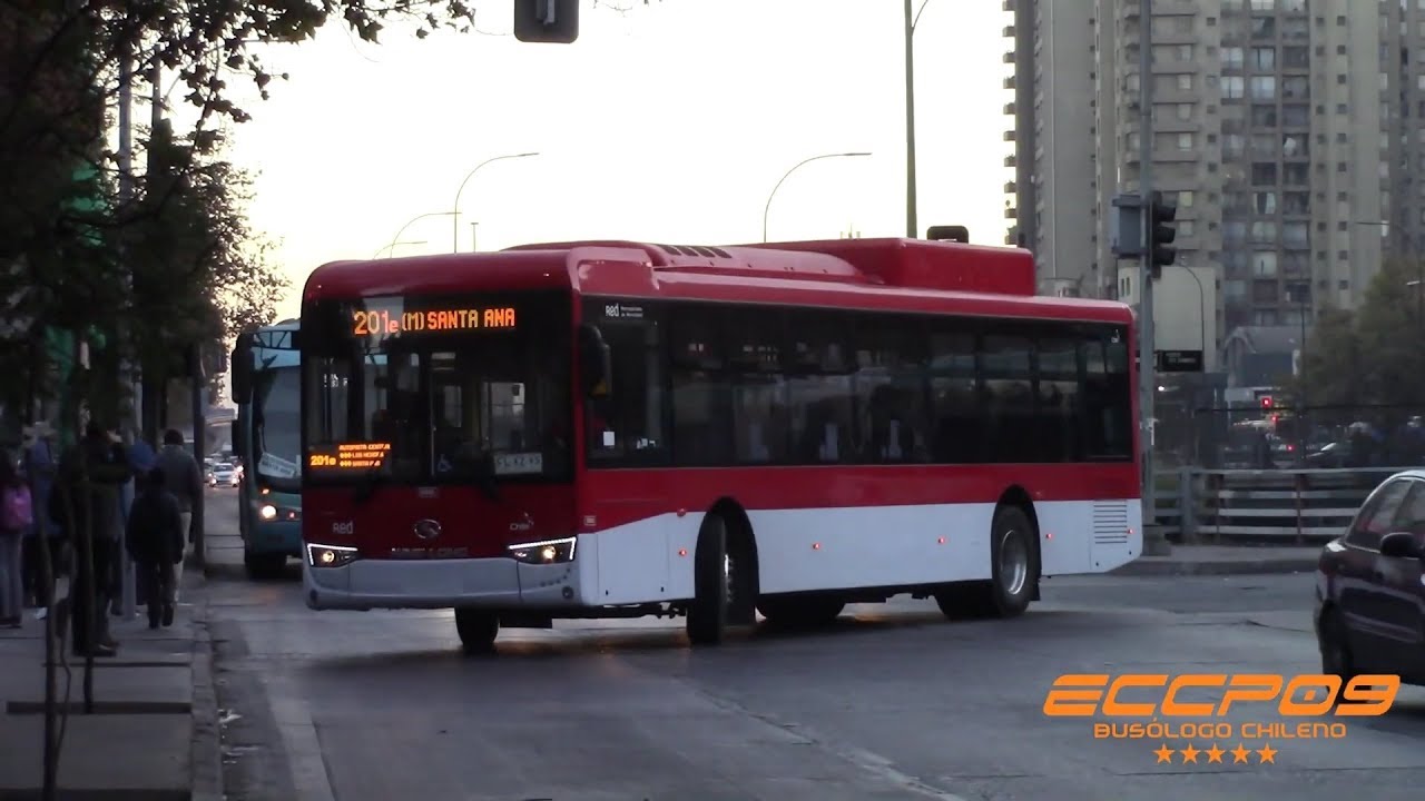 King Long XMQ6127E (100% El&eacute;ctrico) /  Subus [Linea 201e]