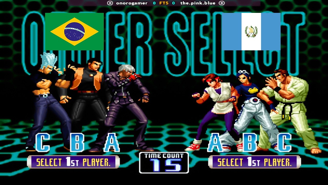 The King Of Fighters 2002 - Onorogamer Vs The Pink Blue