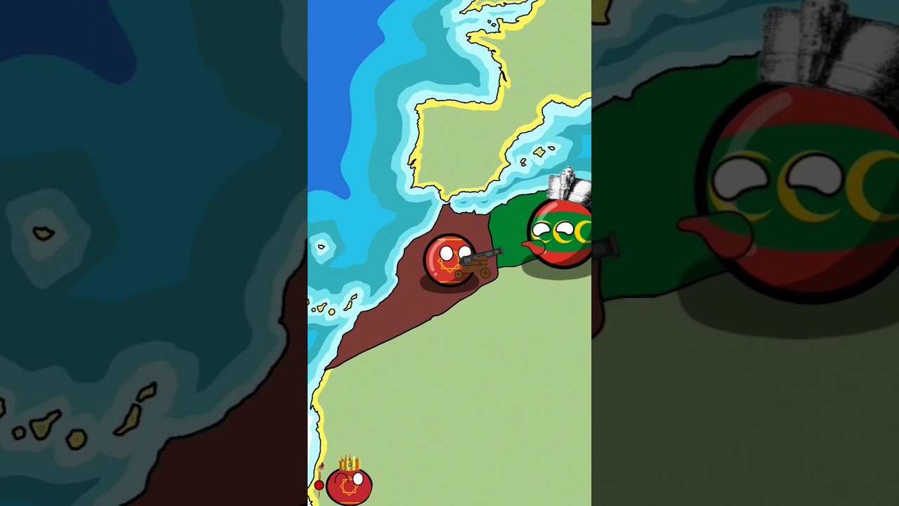 the history of Morocco Countryballs #countryballs #morocco #history