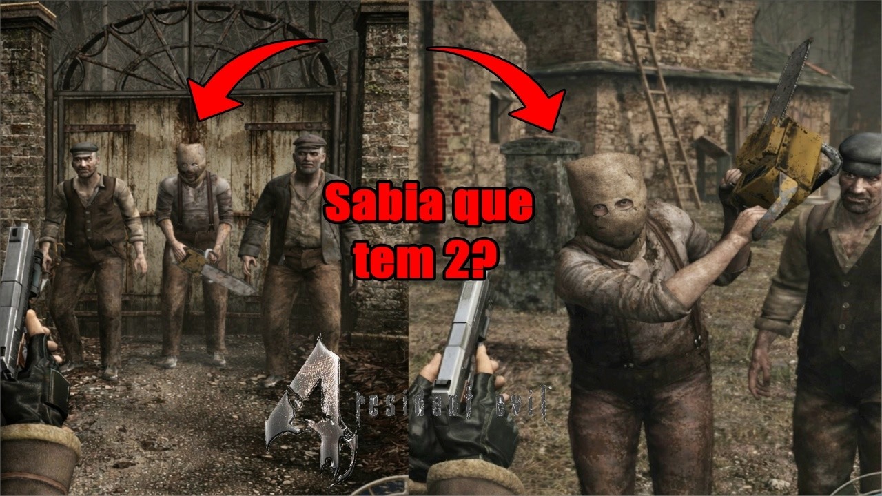 DERROTANDO OS DOIS Dr. SALVADOR NA VILA 😱 | RE4 CLÁSSICO