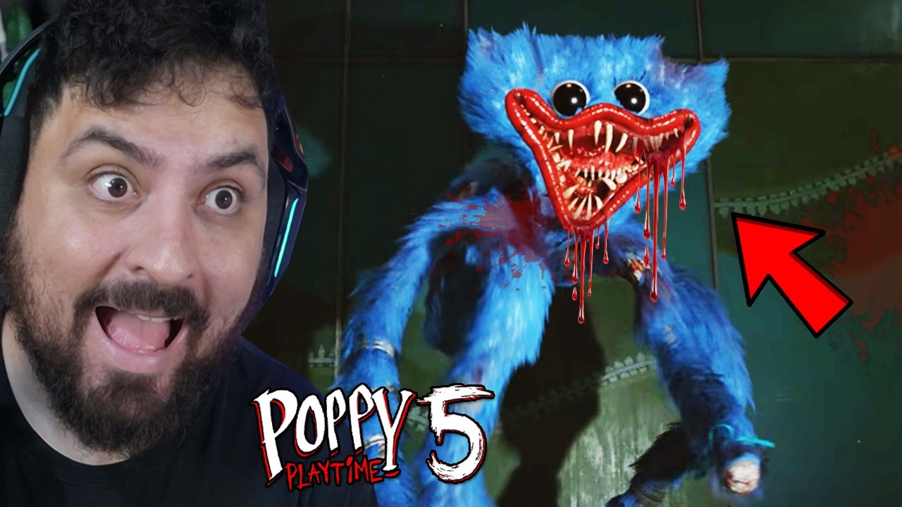 A LUTA CONTRA O HUGGY WUGGY &Eacute; ASSUSTADORA !! - INCR&Iacute;VEL! - Poppy Playtime CAPITULO 5 (Parte 2)