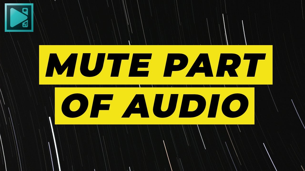 VSDC Tutorial: Mute Volume of Part of Audio From Video
