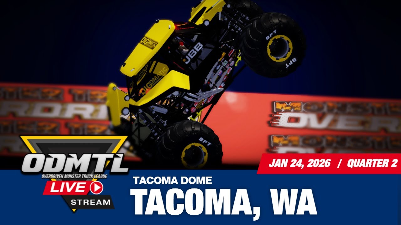 LIVE: TACOMA, WA // OVERDRIVEN MONSTER TRUCK LEAGUE