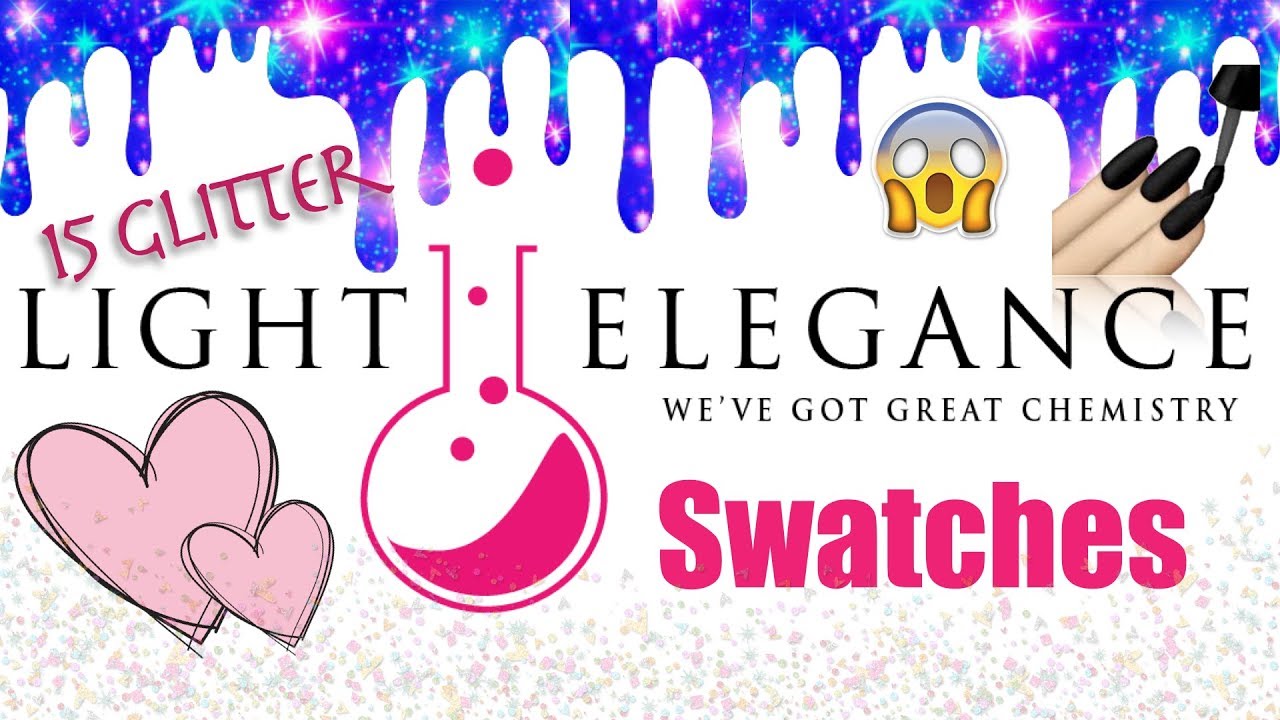 LIGHT ELEGANCE GLITTER SWATCHES