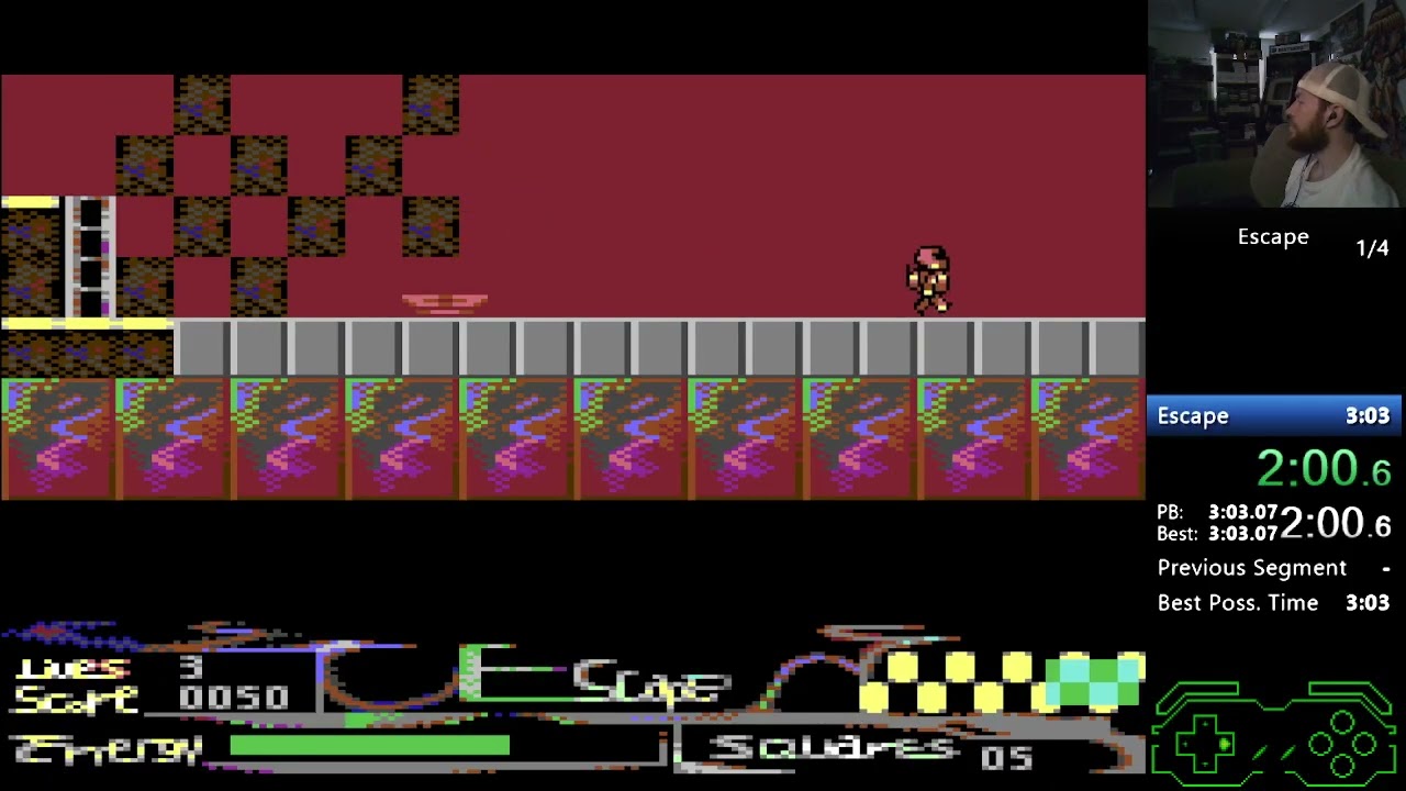 Escape (C64) Any% 2:57