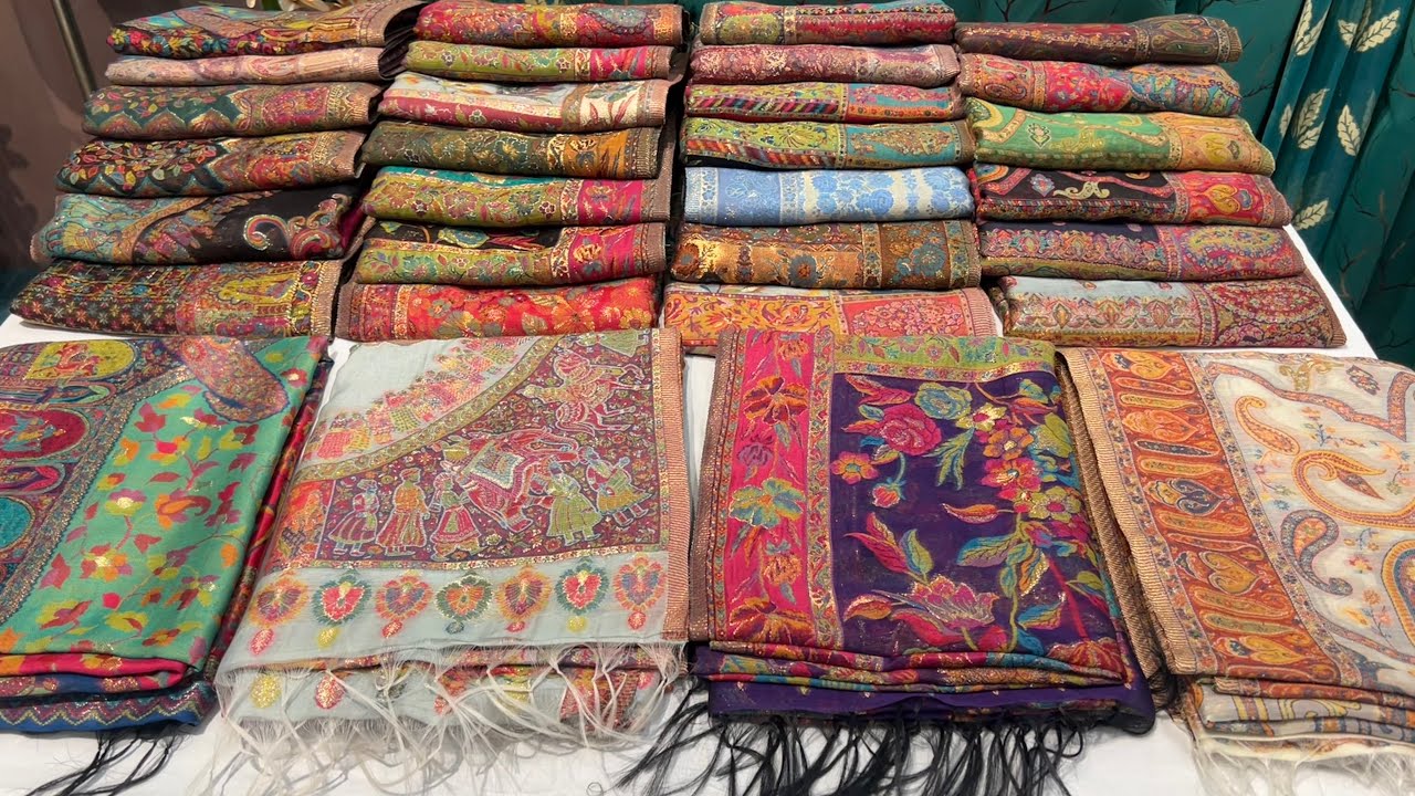  11-Dec-25 | Silk Weaving Jamawar Dupattas | Pure Silk Dupatta | Kani Silk | WhatsApp +91-7051012285