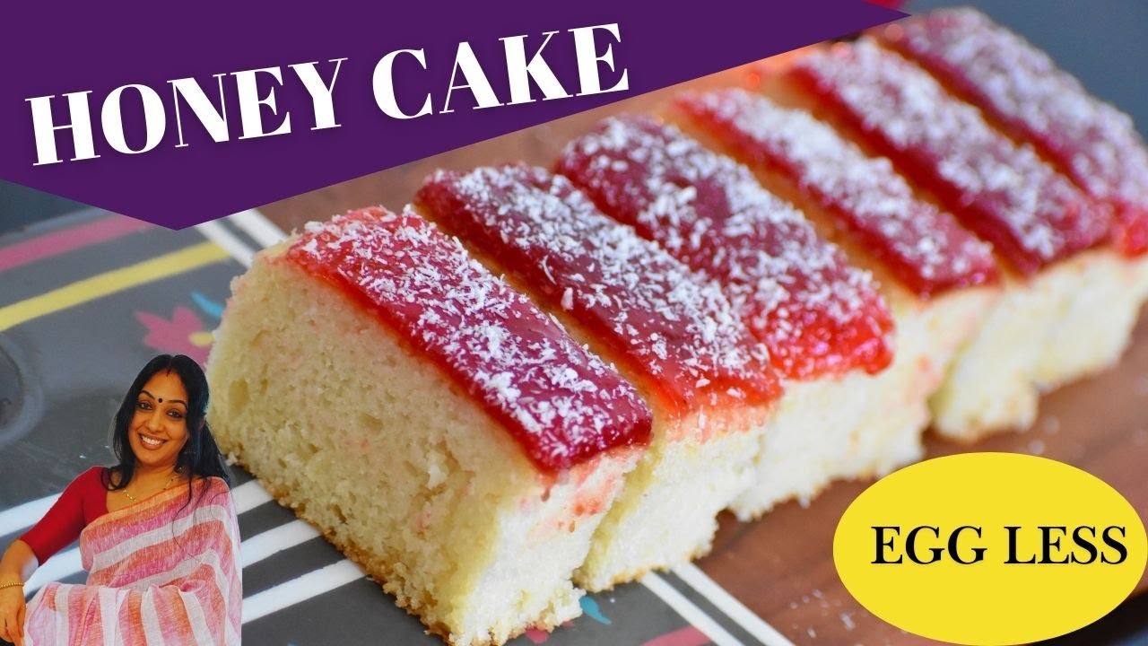 Eggless Honey Cake Recipe | Indian Bakery Style Honey Cake | Cake Recipes | Nostalgic Cake