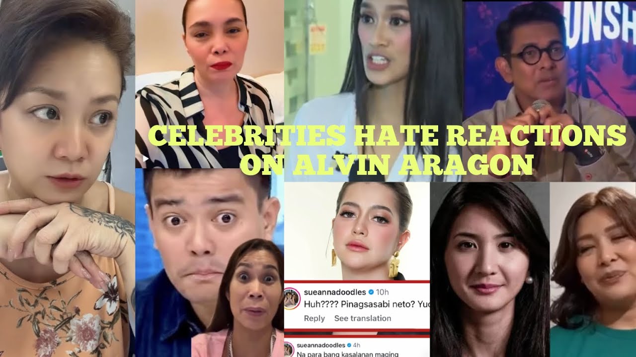 CELEBRITIES HATE REACTIONS ON ALVIN ARAGON’S PREACHING & REMARKS