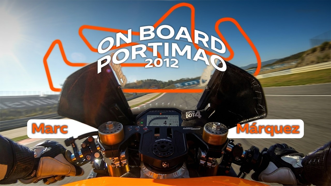 Marc Márquez. On board (Portimao). 2012