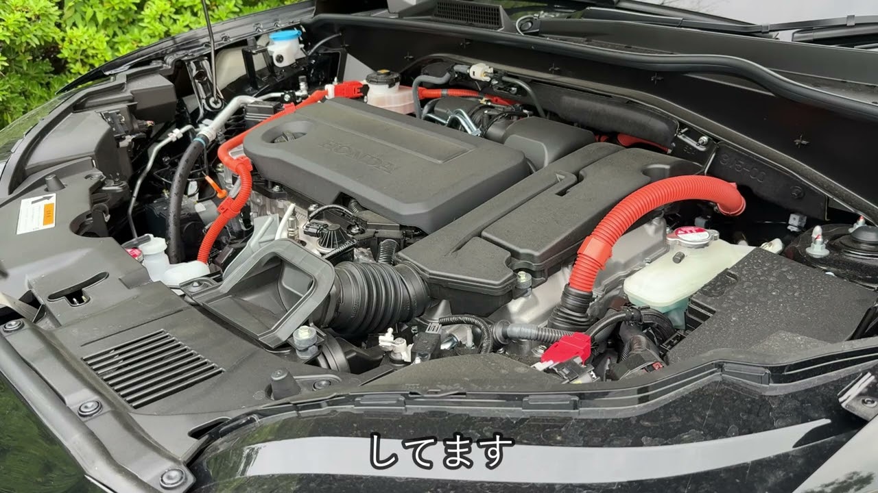 ZR-V異音　メンテナンスモードでエンジンをふかす