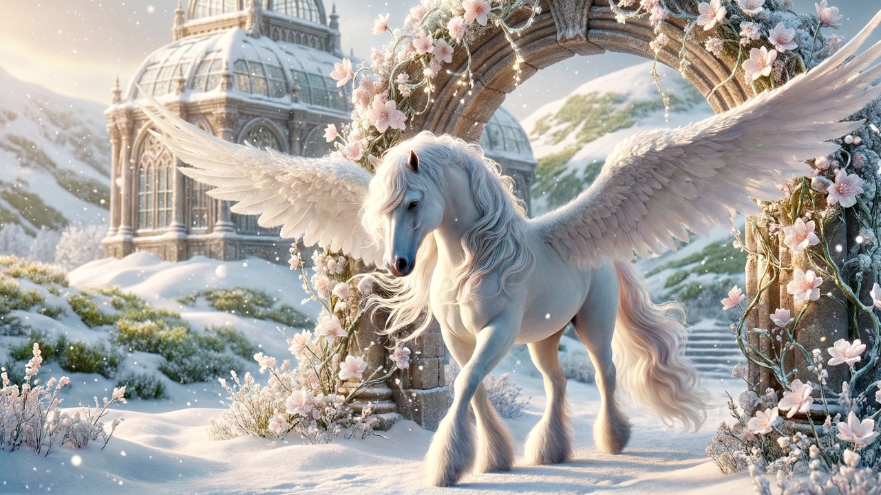 You’ve Done Enough Today. Let the Sound of the White Horse Bring You Peace.