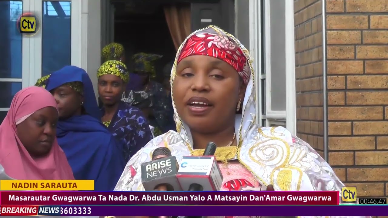 NADIN SARAUTA: Masarautar Gwagwarwa Ta Nada Dr. Abdu Usman Yalo. Dan'Amar Gwagwarwa...